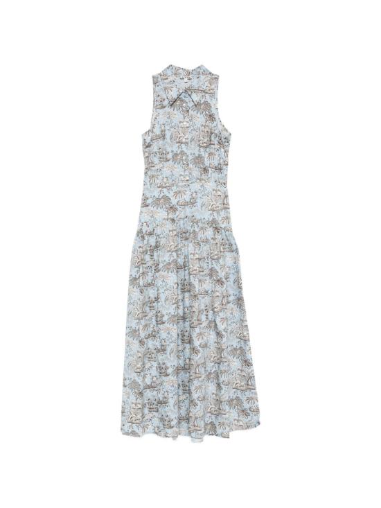 STAUD Women Mid Skirts R26R2306SP SKTL Clear Blue