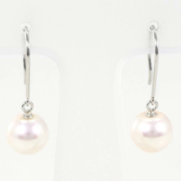 PT900 プラチナ ピアス パール 総重量約1.8g ジュエリー 中古