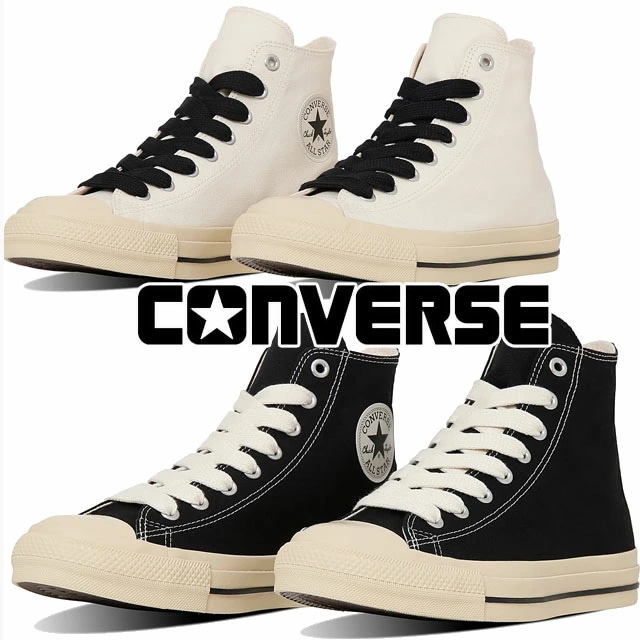 コンバース スニーカー ハイカット メンズ オールスター（R） FS ハイ レディース キャンバススニーカー ファットシューレース 靴 カジュアルシューズ 31313120 オールドホワイト 白 31