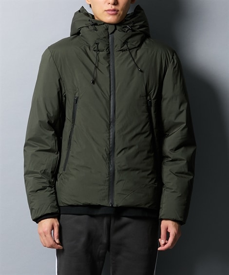 ジャンパー・ブルゾン 防風・撥水・透湿　３Ｄフード付き中綿ブルゾン