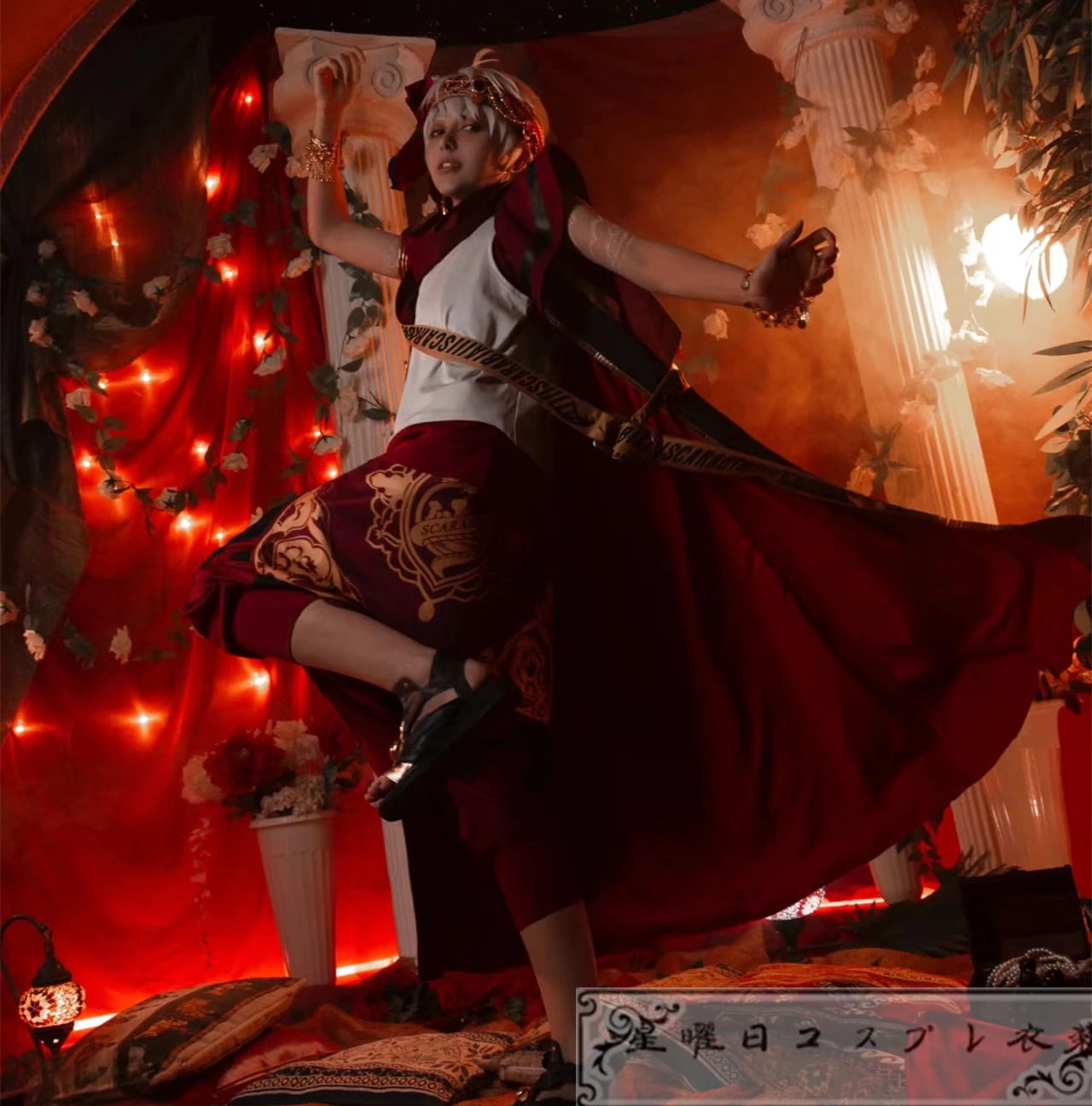 ツイステ スカラビア寮 カリムアルアジーム kalim コスプレ衣装 コスチューム