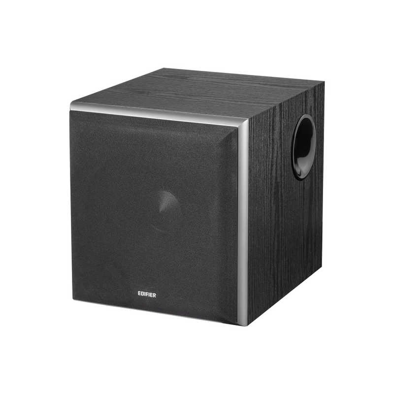 EDIFIRE　Edifier T5 サブウーファー 定格出力70W 8インチスピーカー搭載 ローパスフィルター PHASEスイッチ RCA EDIFIER