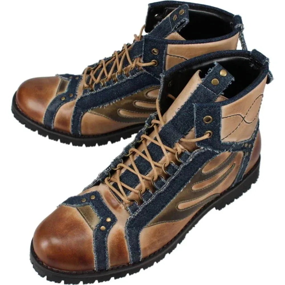 正規品 ブーツ DB 5001Lx Rim サンド/デニム