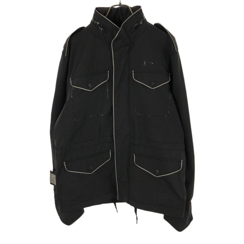 長袖 ナイロン ジップジャケット M ブラック メンズ