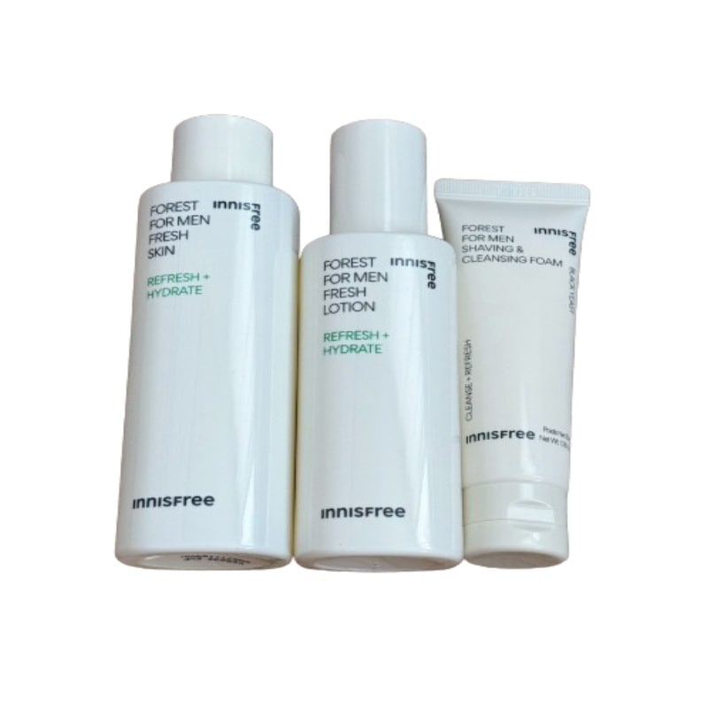 フォレスト·フォーメン フレッシュ·スキンケア 構成品:スキン180ml + ローション140ml + シェービングアンドクレンジング品50gセット1セット 5,510円