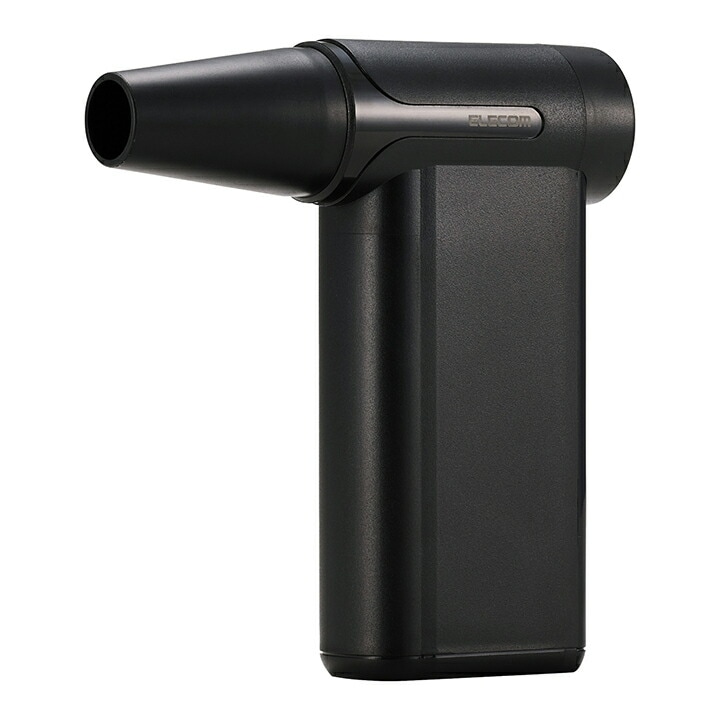 エレコム 電動エアダスター ハイパワー コンパクト 8段階調整 デジタルインジケーター ブラック ADWALBB04BK