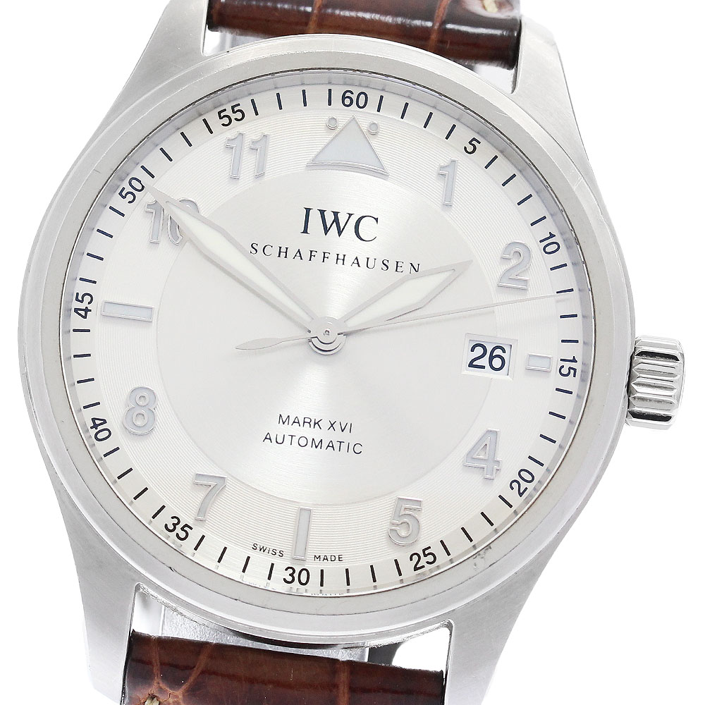 IWC IWC SCHAFFHAUSEN IW325502 スピットファイヤー マークXVI デイト 自動巻き メンズ _893800【中古】