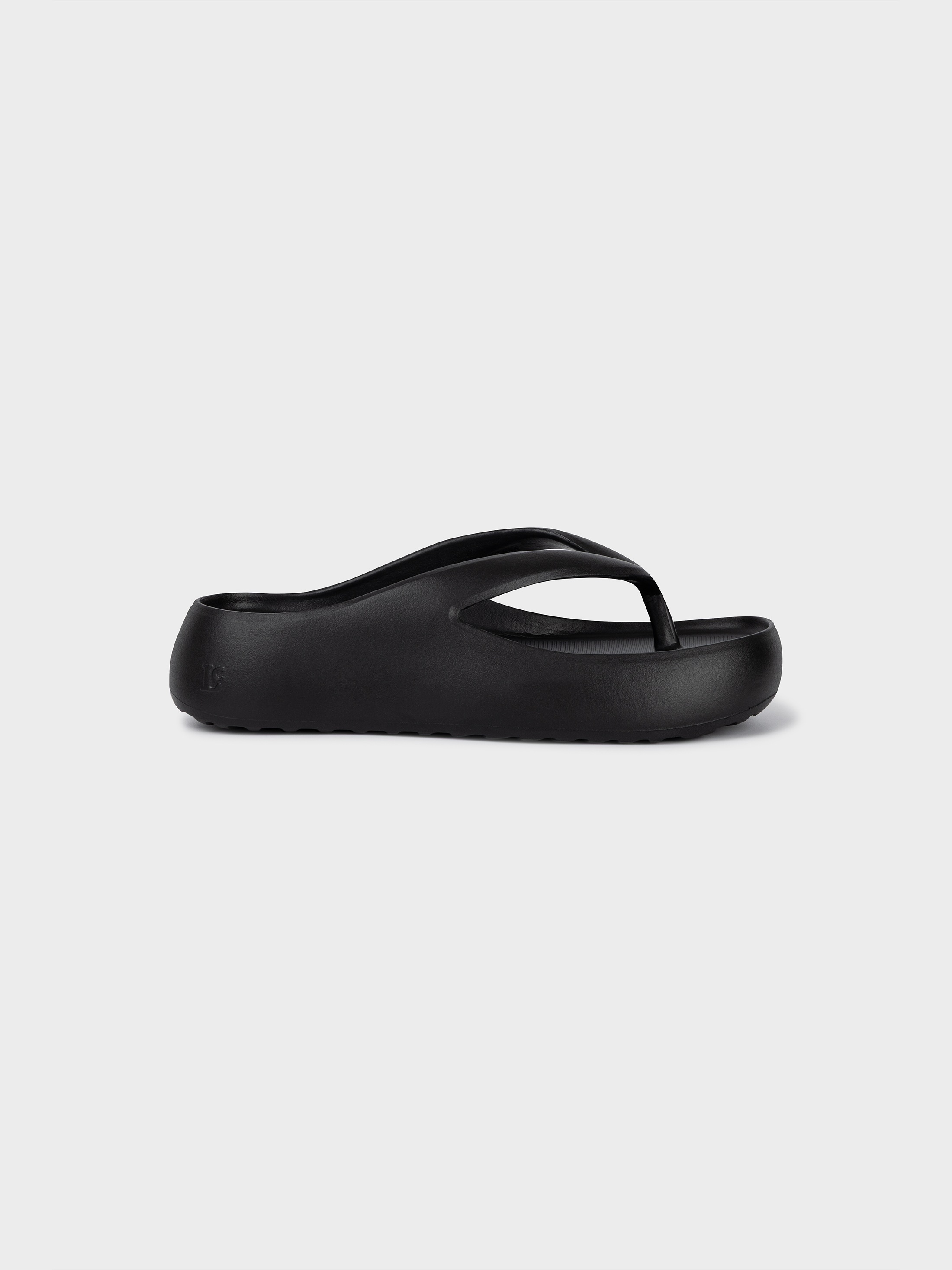 【LOW CLASSIC】 Lc FLIP-FLOP : BLACK