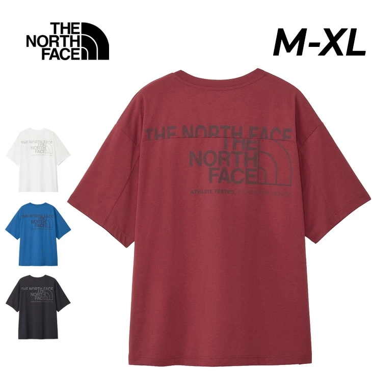 半袖 Tシャツ メンズ イーエス ロゴワイドティー 吸汗速乾 抗菌防臭 UVカット アウトドア ウエア プリントT バックプリント メンズウェア トップス ブランド アパレル/NT32585