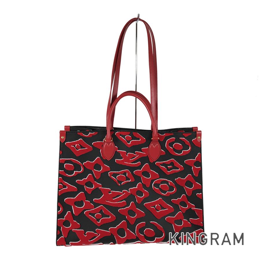 タフテッド モノグラム オンザゴー GM M45562 トートバッグ sh【中古】