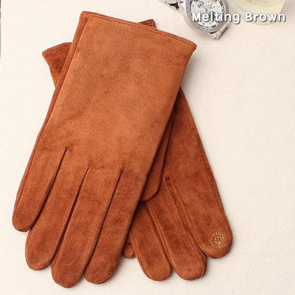 メンズスエード手袋 メンズシープスキン手袋 su24