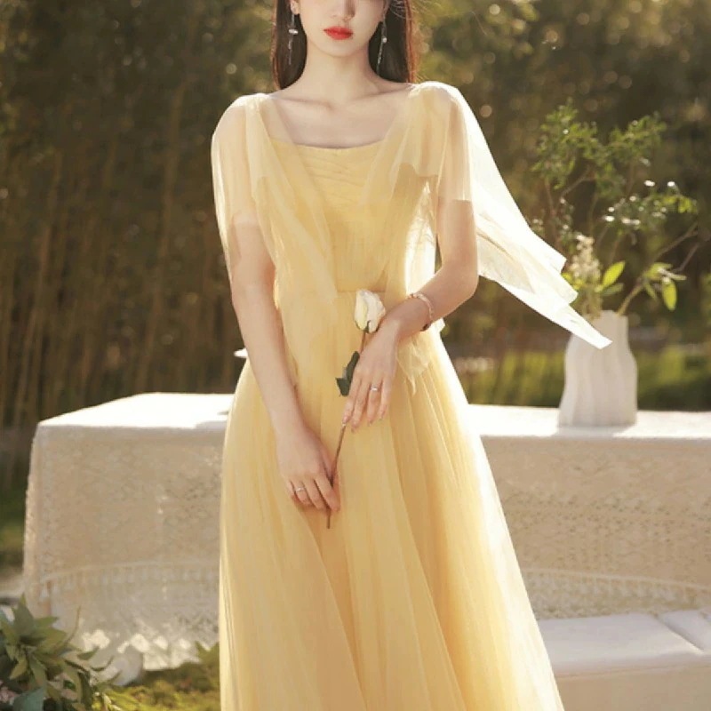 ロングドレス ブライズメイド 演奏会 ウェディングドレス ドレス パーティードレス ドレス イブニングドレス 着痩せ 20代 30代 40代 50代 二次会 結婚式