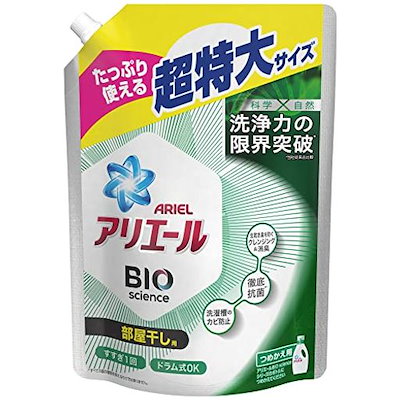 アリエール バイオサイエンス 部屋干し 洗濯洗剤 液...のサムネイル