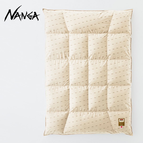 ナンガ ダウンデュベ シングル DX トラぺゾイド シングル ベージュ NZ2254-4A402 N1J0EGs4