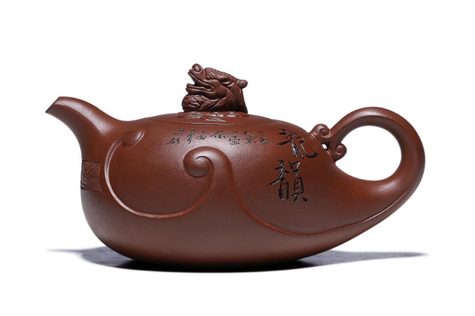 大容量 急須 おしゃれ きゅうす 紫砂壺 丸急須 茶器 和食器 陶芸 煎茶道具 原鉱老紫泥製