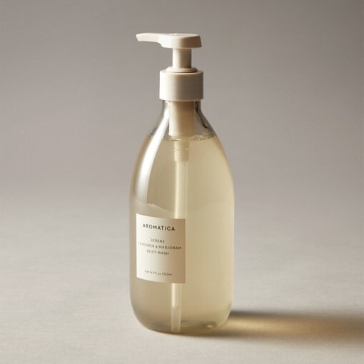 サレン ボディウォッシュ ラベンダー&マゾラム 500ML 大容量 ボディクレンザー ボディシャワー シャワージェル ボディウォッシュおすすめ