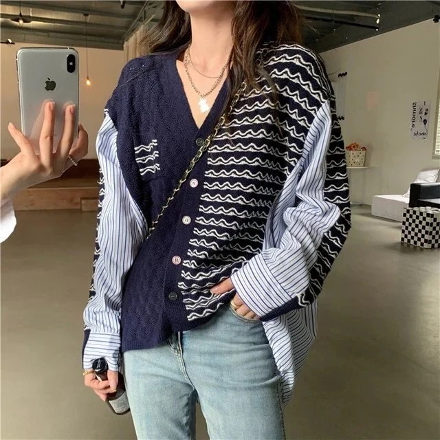 カーディガン レディース ファッション ブラウス 代 30代 40代 50代 女性 ドッキ