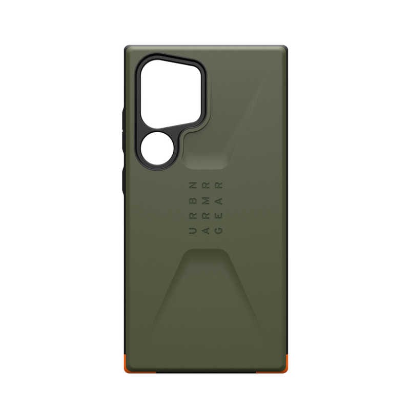 UAG　Galaxy S24 Ultra 対応 CIVILIAN (日本正規代理店品) オリーブ　UAG-GLXS24U-C-OL