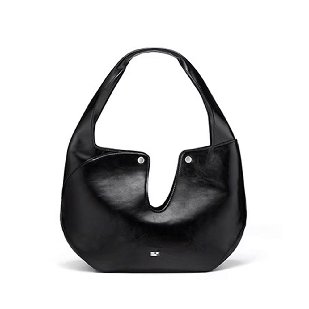 포스트 레더백 보부상 호보백 숄더백