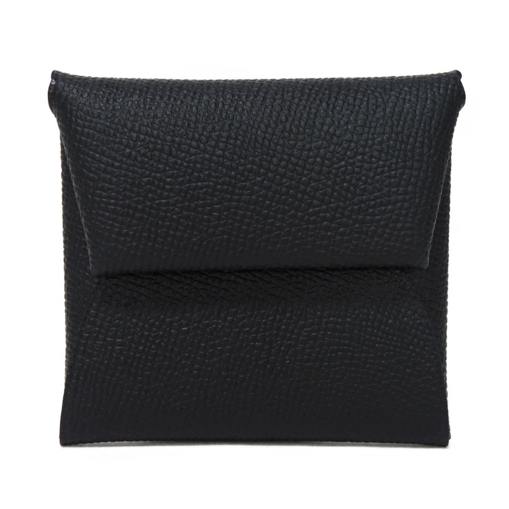 【中古】 コインケース エプソン シルバー スナップボタン 小銭入れ 財布 未使用 バスティア H041054CK89