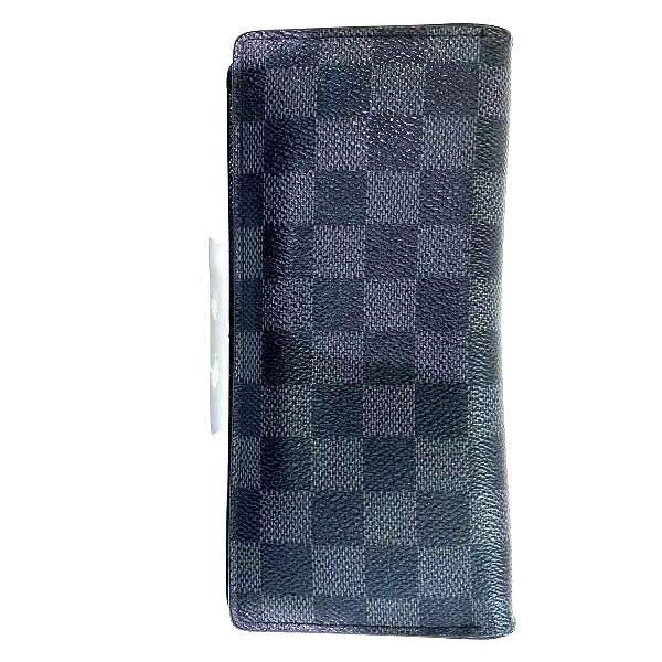 ルイヴィトングラフィット ポルトフォイユ ブラザ N62665 財布 長財布 メンズ 【中古】