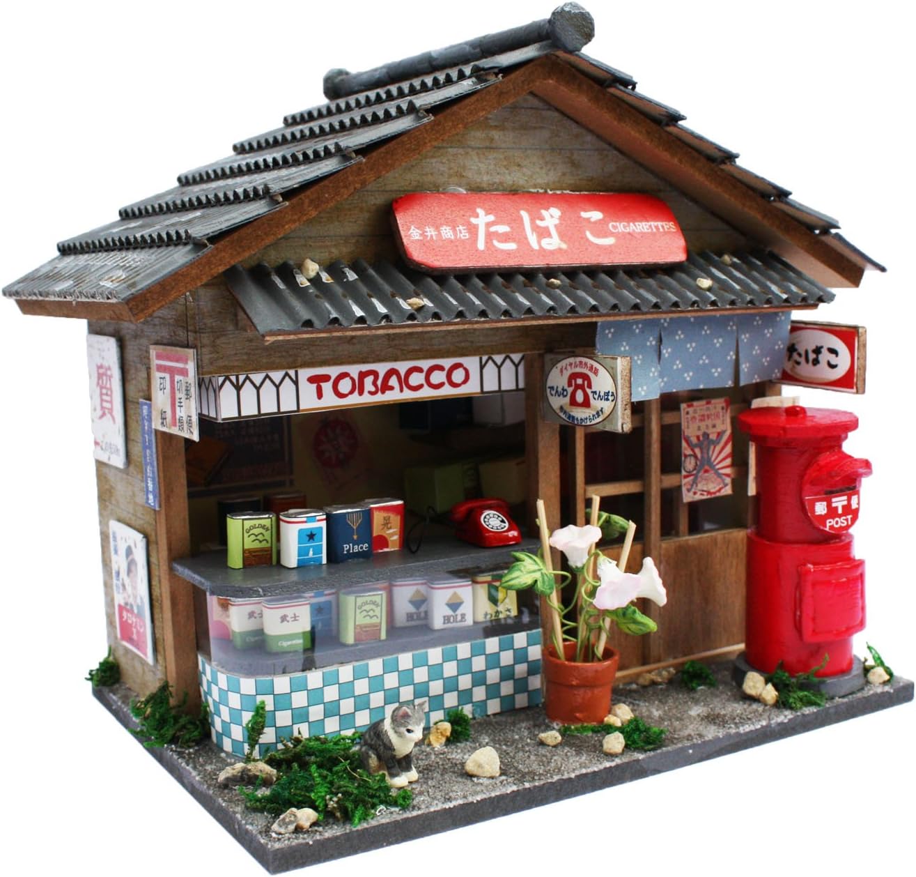 ビリー 手作りドールハウスキット 昭和シリーズキット たばこ屋 8531