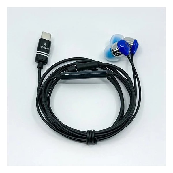 TYPE-Cイヤホン 碧 NEO カナル型/マイク・コントローラー付き/Sky Blue O2-SN-BLC