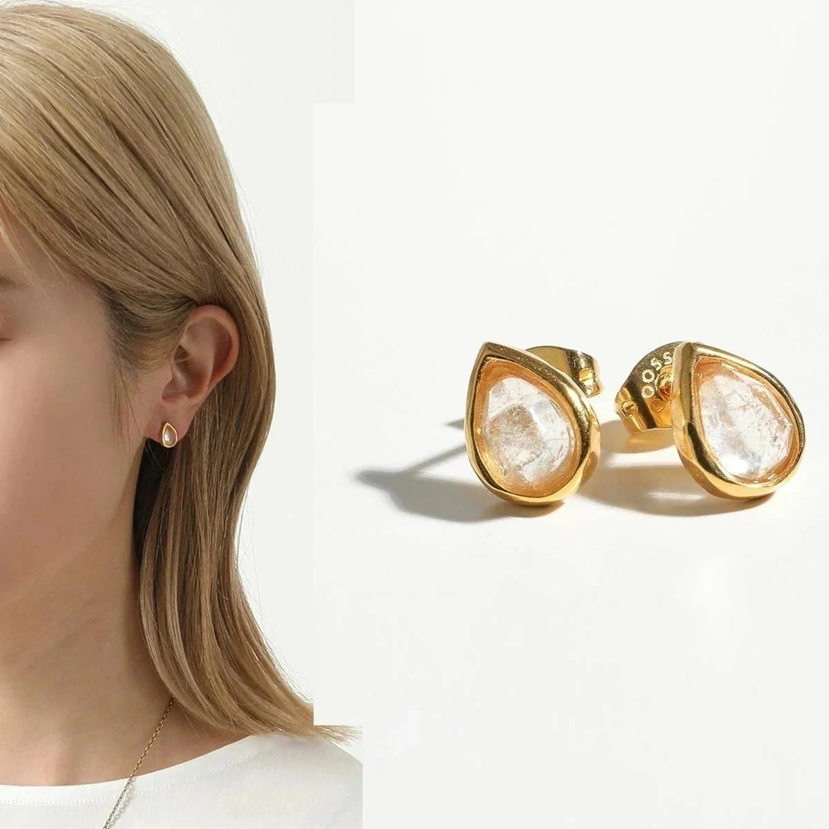 GOOSSENS PARIS グーセンスパリ ピアス Cachemire studs GOOP23EA01 レディース ドロップ クリスタル アクセサリー YG】