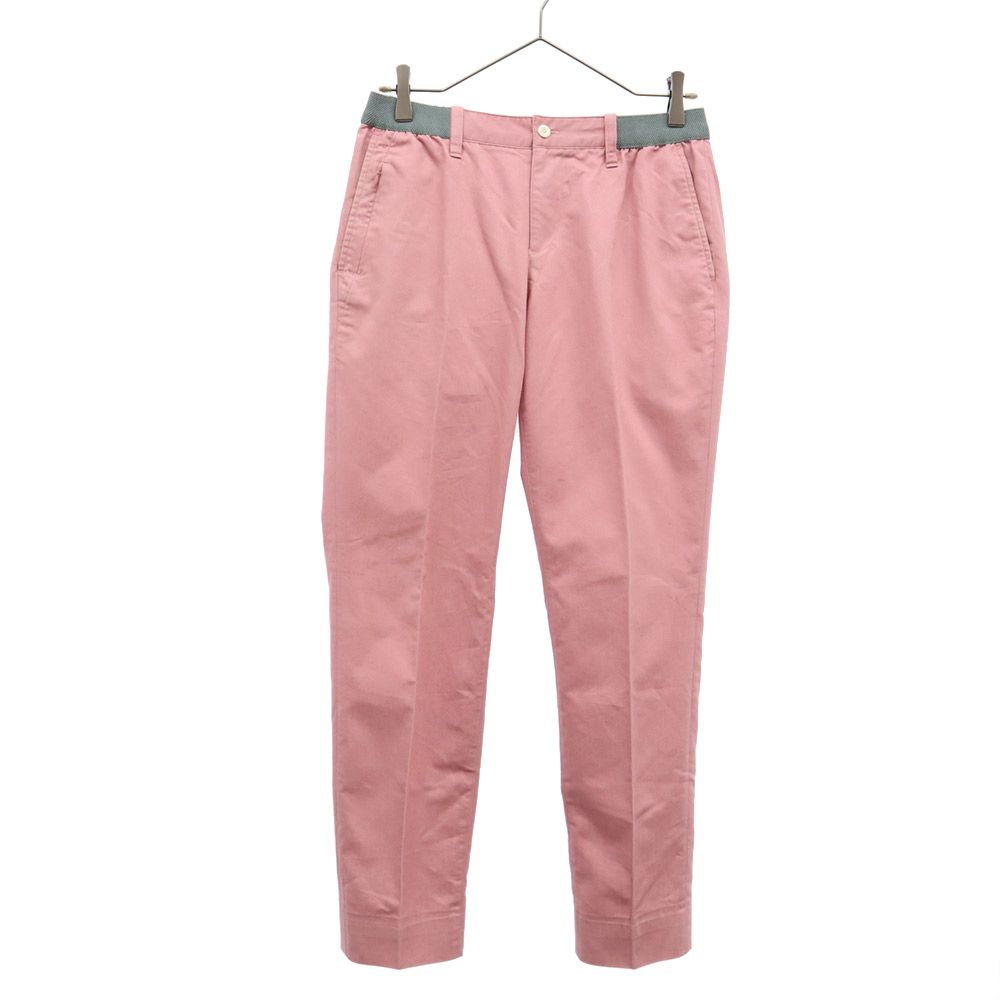 ロゴワッペン ゴルフ ロングパンツ 42 ピンク メンズ
