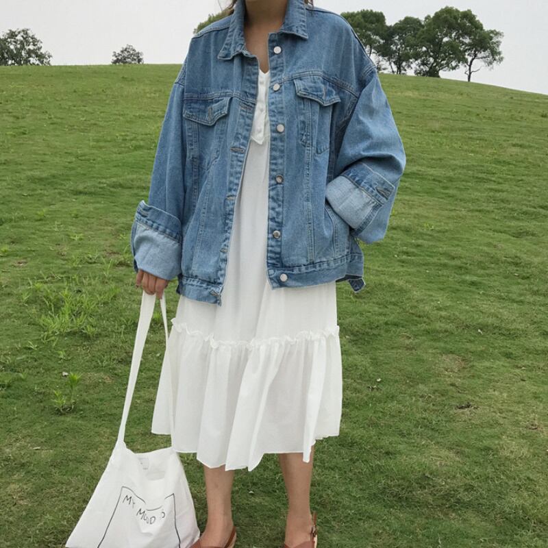 レディース アウター ジャケット デニム エレガント 春 夏 秋 冬 ニュアンスカラー 大人可愛い