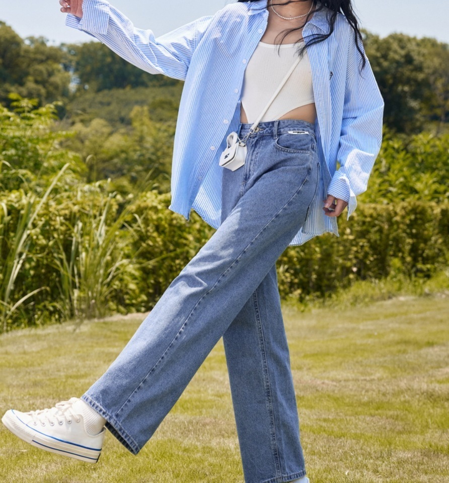 ボトムス デート モテアイテム クロップドパンツ デニムパンツ アンクル丈 綿 デニム コットン 可愛い きれいめ 上品 おしゃれ かっこいい 可愛い ラブリー キュート ガーリー クール