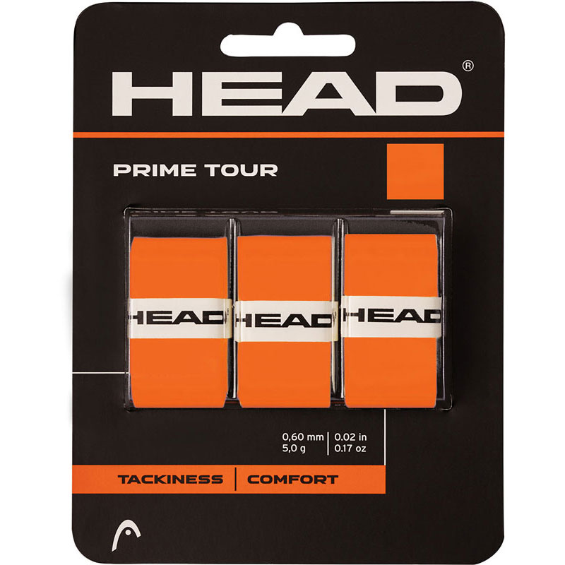 【ロット販売：入り数6】 HEAD(ヘッド) HEAD PRIME TOUR テニス オーバーグリップ テニス ラケット 雑品 (285621-or)