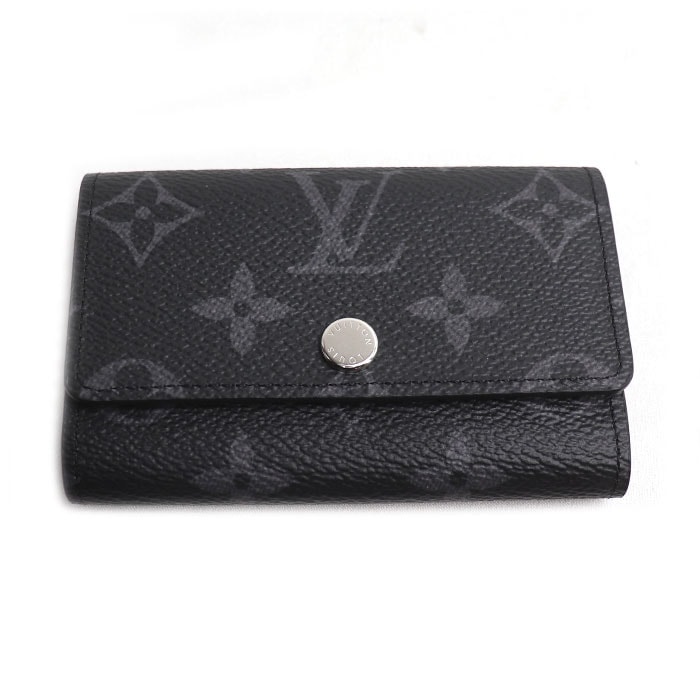 LOUIS VUITTON ルイ・ヴィトン ミュルティクレ6 キーケース モノグラムエクリプス M82603 IC メンズ 中古 美品