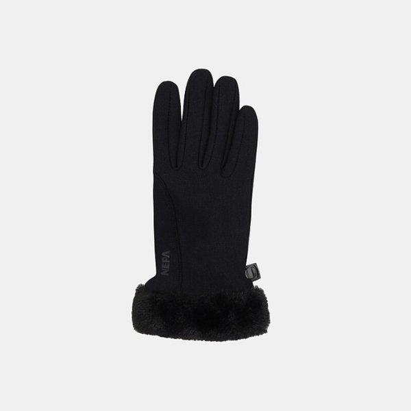 手袋 CQK 7KF8118-C01 共用 アルテ ポーラテック パワーストレッチ ファー手袋