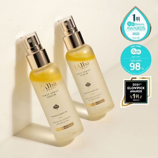 【1+1】【NO.1 ミストセラム】【正規品】 ダルバ ファースト スプレー セラム 100ml 2個セット