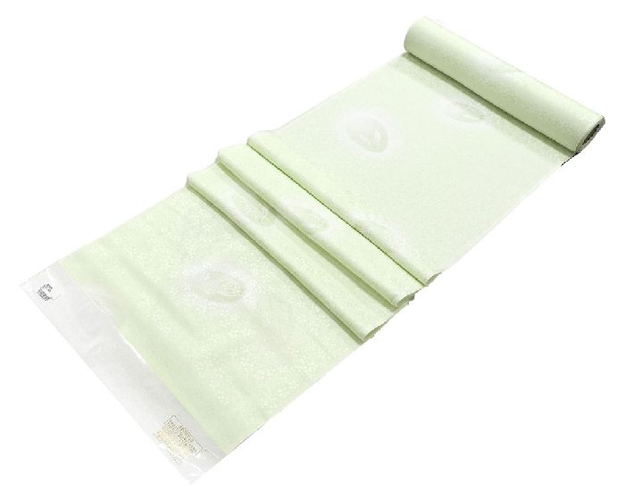 長襦袢 新品 正絹 兎模様 綸子ぼかし 長襦袢 絹 うさぎ 反物 未仕立 着物 i1256