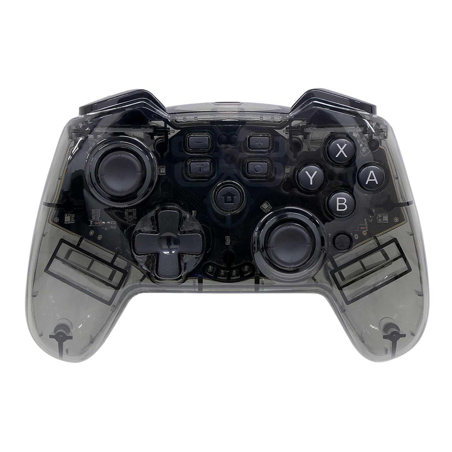 【国内メーカー品】ワイヤレスコントローラークリスタル(クリアブラック) - Switch 4,811円