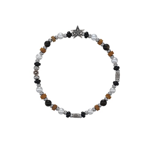 【SCUDO】 Brown Sea Star Beads 正規品
