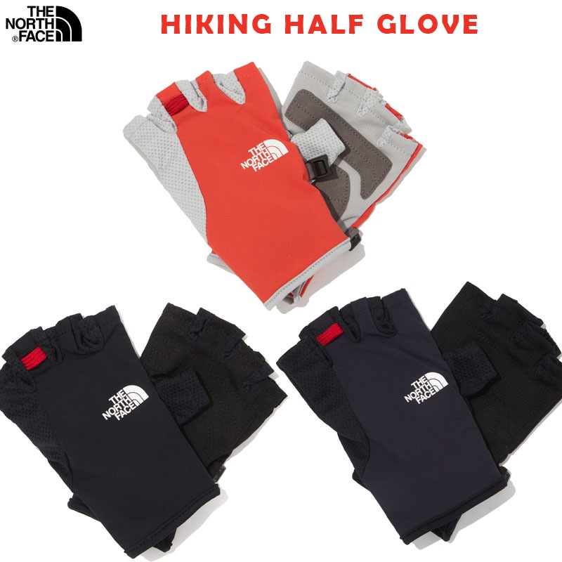 韓国正規品保証 関税負担なし NJ3FN04A HIKING HALF GLOVEデイリー 基本 着装 男子 女子 人気 韓国 ファッション 男女共用 アウトドア