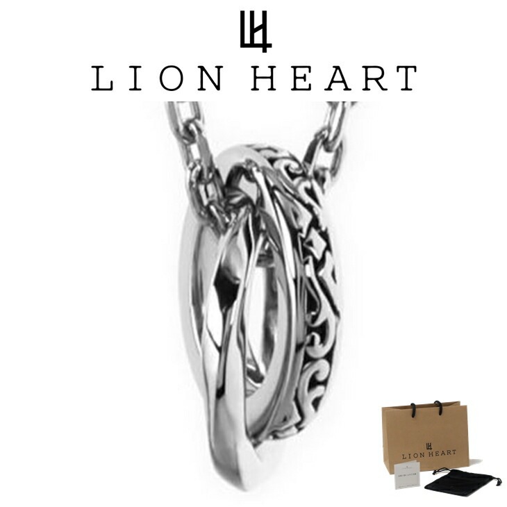 ネックレス メンズ レディース 限定展開 LH-1 ラウンド タテガミ ダブルリング サージカルステンレス316L LH-03NE066 ステンレス 【ネコポス】