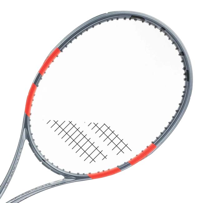 バボラ(Babolat) 2025 PURE STRIKE 97 ピュアストライク97 (310g) 海外正規品 硬式テニスラケット 101574-3018グレー×ネオンオレンジ