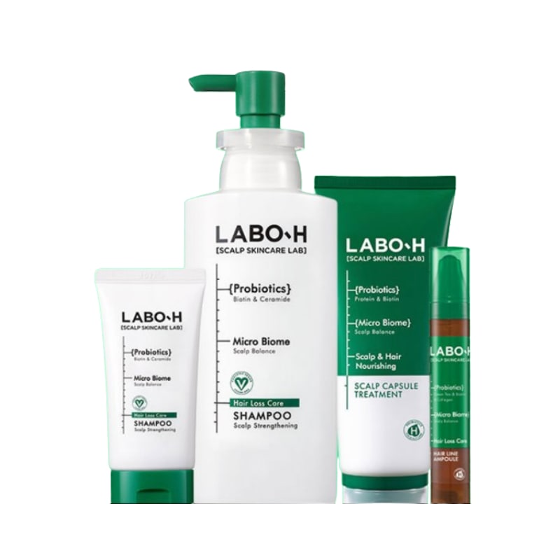 LABO,H頭皮強化クリニック 頭皮強化スペシャルケア333ml+50ml+200ml+15ml