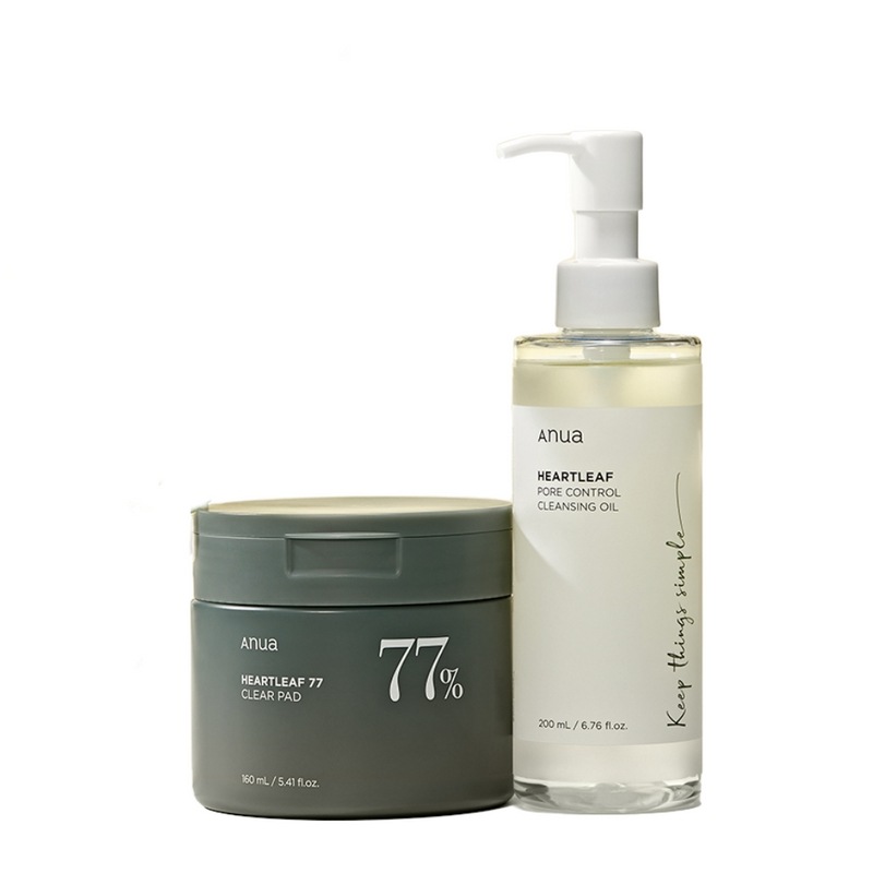 ブラックヘッドケア2種セット（クリアパッド+クレンジングオイル）