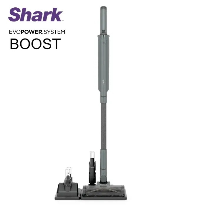掃除機 コードレススティッククリーナー Shark EVOPOWER SYSTEM BOOST LC600JGN アッシュグリーン