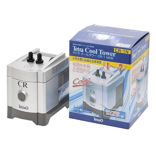 テトラ　水槽用クーラー　クールタワー　ＣＲ－１　ＮＥＷ　冷えすぎ防止コントローラー付き　淡水・海水用　ＣＲＣ10―26―20―10―00
