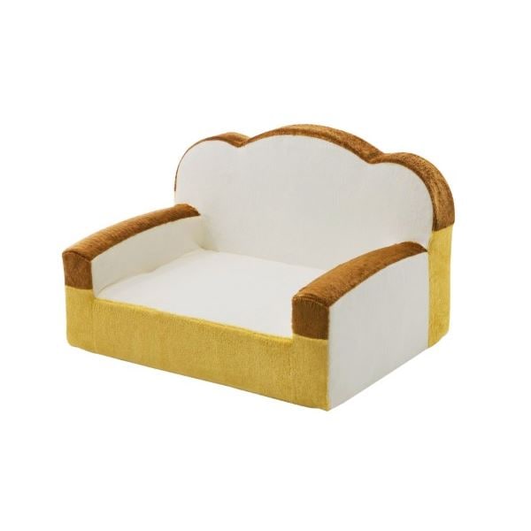 食パン ソファー 1人掛け 幅800奥行600高さ500mm 肘付き スチールパイプ ウレタンフォーム 日本製 リビング