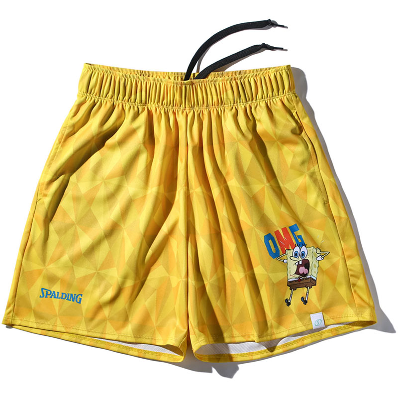 プラクティスパンツ スポンジ・ボブ フレーズ バスケットボール プラクティスパンツ smp25148s-7000