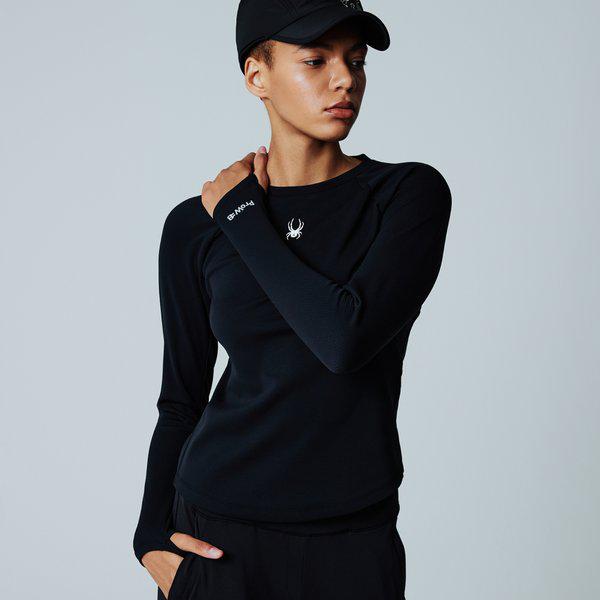 [] 女性プロウェブ ランニング 長袖Tシャツ SPIFCNRL281W