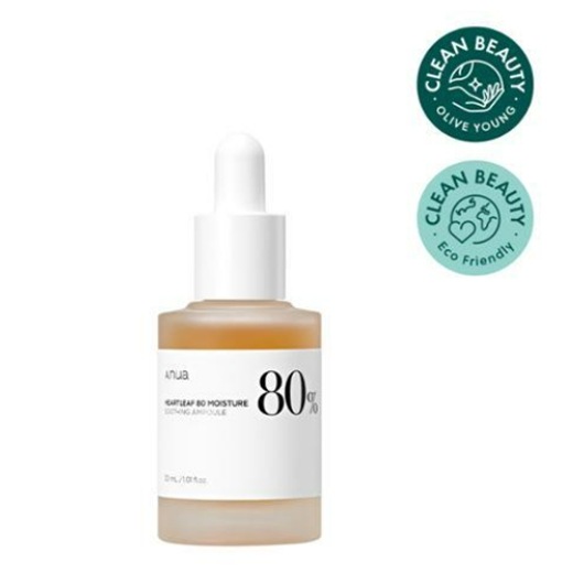 ドクダミ 80% 水分鎮静アンプル, 30ml トラブルケア/肌鎮静韓国コスメ 桃 k beuaty 洗顔