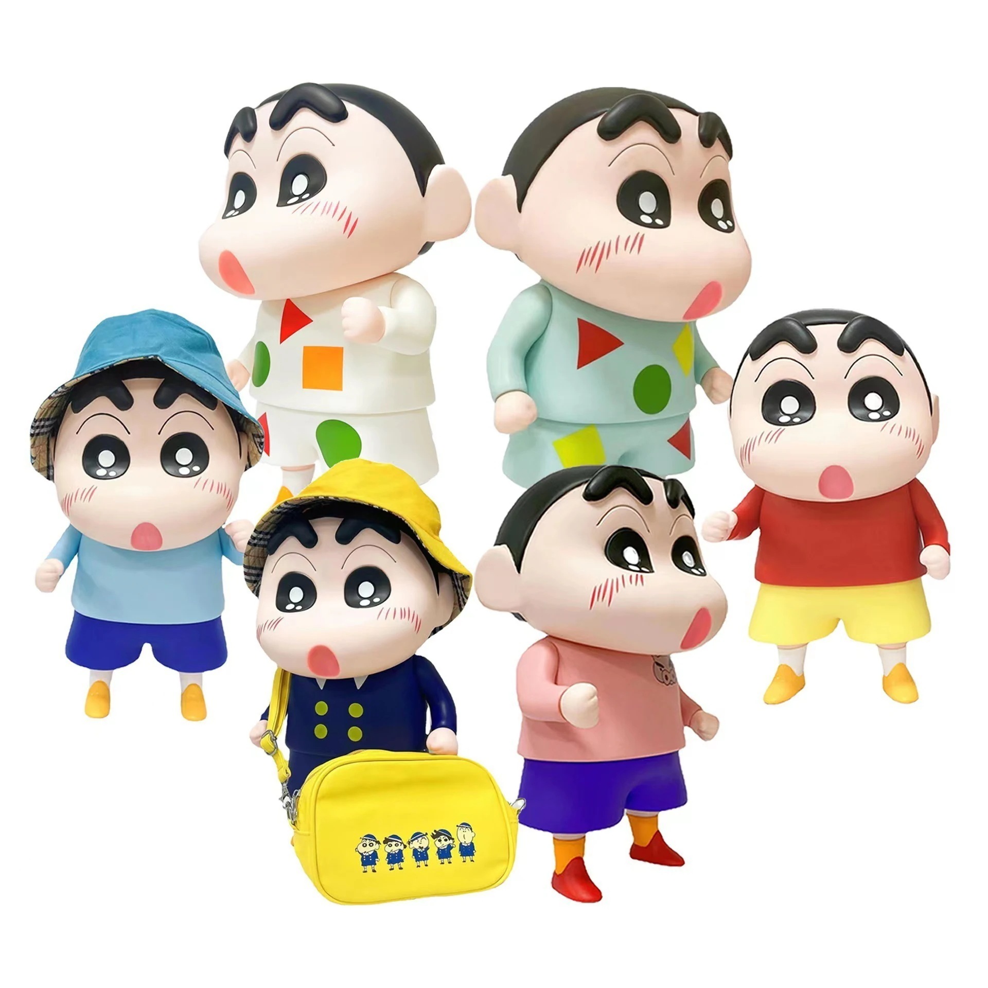 人気推薦クレヨンしんちゃん人形フィギュア超大型 1:1 野原しんのすけトレンディなアニメモデルの装飾品